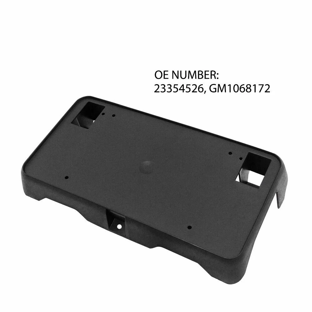 ل تشيفي سيلفرادو 1500 2016-2018 الجبهة إطار لوحة الرخصة قوس حامل ملحقات السيارة السيارات