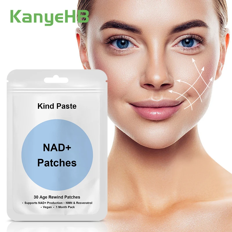 30Pcs=1Bag Facial Slimming Patch Wrinkle Removal Sticker Face Lifter Care Herbal Sticker Anti Aging Patch Face Lift Sticker W054