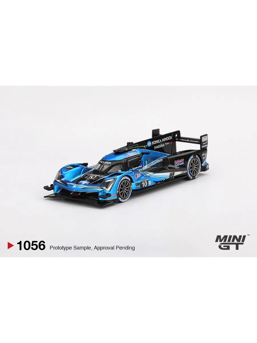 MINIGT 1/64 Acura ARX-06 GTP # 10 Wayne Taylor Racing avec Andretti MGT01056-CH voiture alliage moulé sous pression modèle en métal enfants jouets pour garçons
