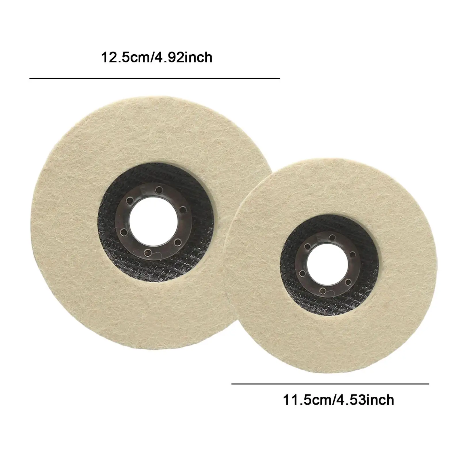 

Buffing Wheel Disc Round Wool Felt Grinding Pad for Metal Wood Jewelry Polishing DIY and Professional Applications