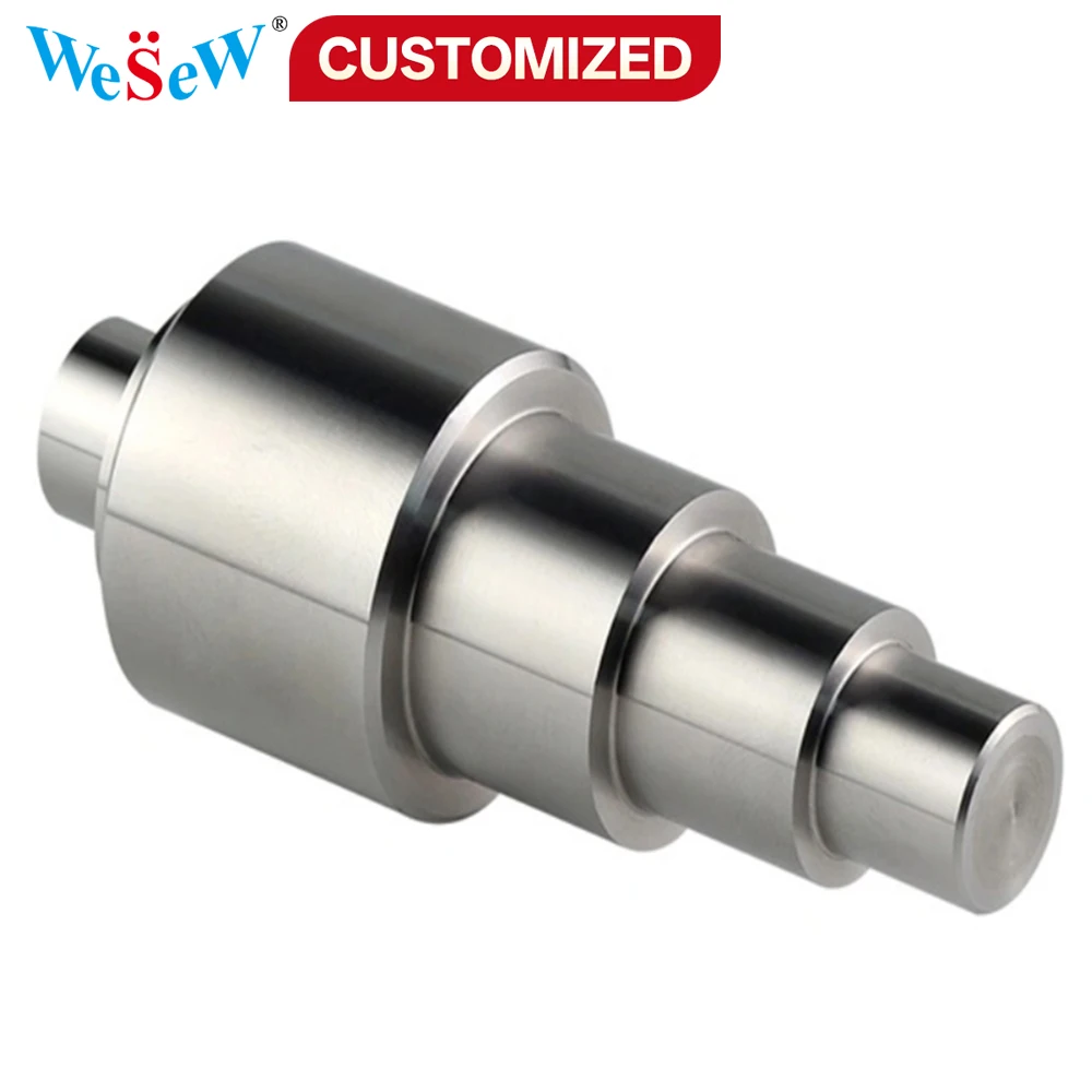 Custom CNC machined durable alloy steel camshafts bearing bushings for various engine sizes with corrosion-resistant coating