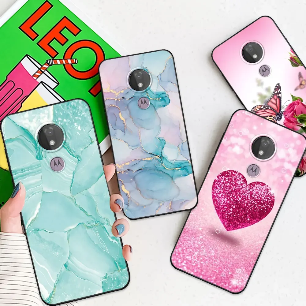 Case For Moto G7 Power Coque TPU Soft Silicone Funda Phone Case For Motorola Moto G 7 Power XT1955 XT1955-4 Capa Cover Bumper