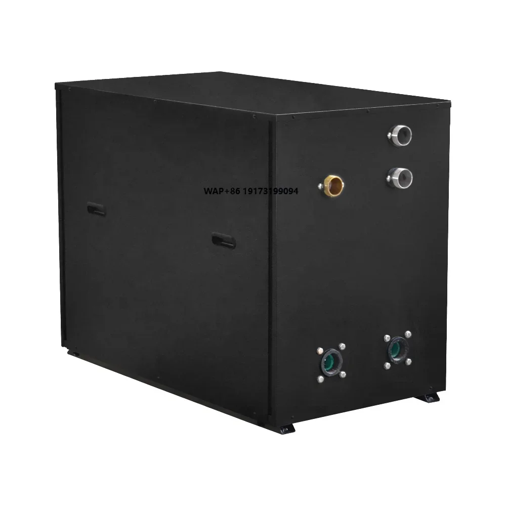 R32 Commercial DC Inverter Water to Water Geothermal Heat Pump Heating and Cooling System 60KW WIFI Control