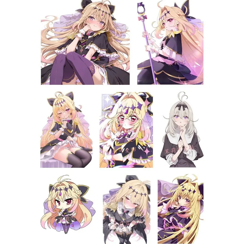 

Star Detective Precure Anime Peripheral Sticker Moria Ruruka Laptop Phone Luggage Decorative Waterproof Sticker Birthday Gift