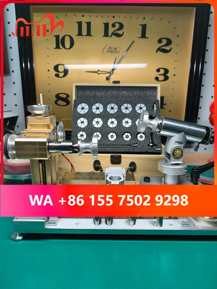 Watchmaker Multi-Function Lathe, Milling, Grinding, and Polishing hine Watch Case Refurbishment, Polishing, and Brushing