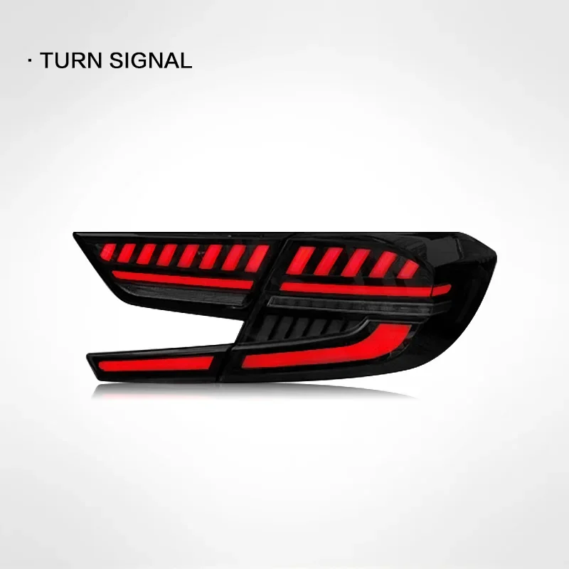 

Car LED Tail Light Assemblies For Honda Accord 2017-UP Auto Fog DRL Brake Turn Signal Lamp Plug and Play