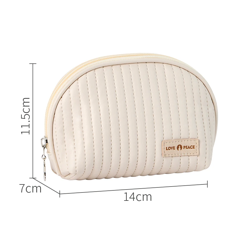 Portable Makeup bag Women Cosmetic Bag Small Travel Essentials Organizer Waterproof Coin Money Storage Sanitary Pad Organizer