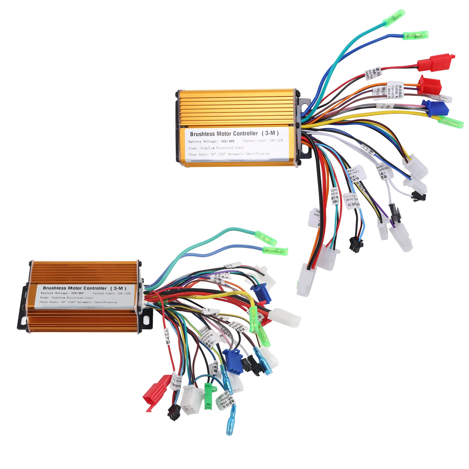 

3 Mode Electric Brushless Controller 6 Tube 3 Mode Sine Controller Electric Bike Scooter Brushless Speed Motor Controller