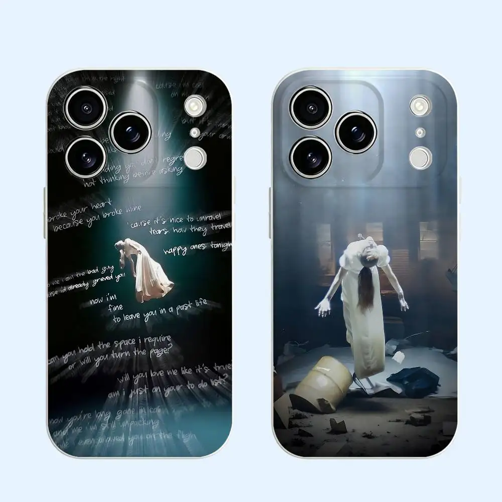 E-Eternal S-Sunshine Tour Black Soft TPU Phone Case For iPhone 17 16 15 14 13 12 11 Pro Max Mini Plus E Shell Printed