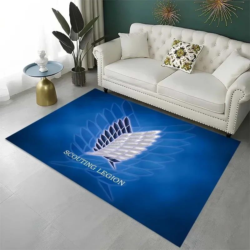 Attack on Titan, comic pattern carpet, living room bedroom home decor picnic camping carpet bathroom balcony anti-slip mat gift