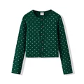 Green cardigan