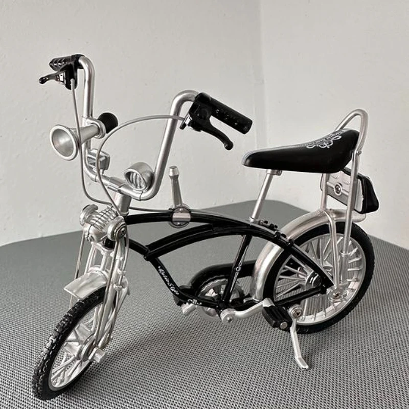 1:8 Mini Toys Model Alloy Bicycle Die-casting City bike Finger Simulation Metal Bike Collection Gifts Boys toys