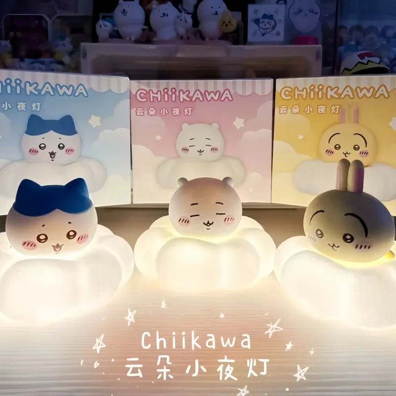 

В наличии: Ночник Chiikawa Cloud Series, декоративные элементы, милая атмосферная лампа, прикроватная лампа для спальни, игрушки, подарки