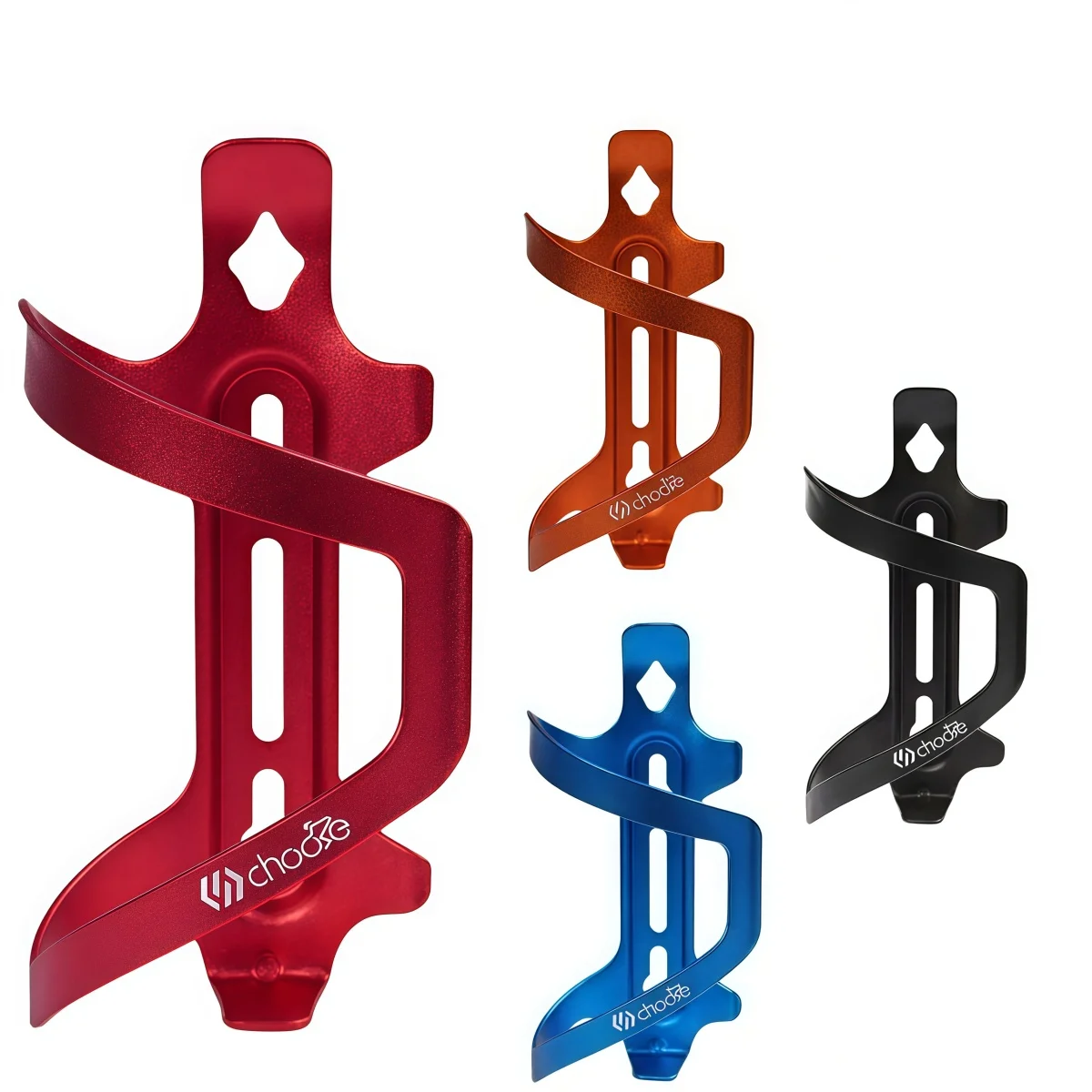 

SUNTNUR Lightweight & Durable Aluminum Bike Water Bottle Holder For MTB/Road Bike – Scratch-Resistant (Red/Black/Blue/Orange)