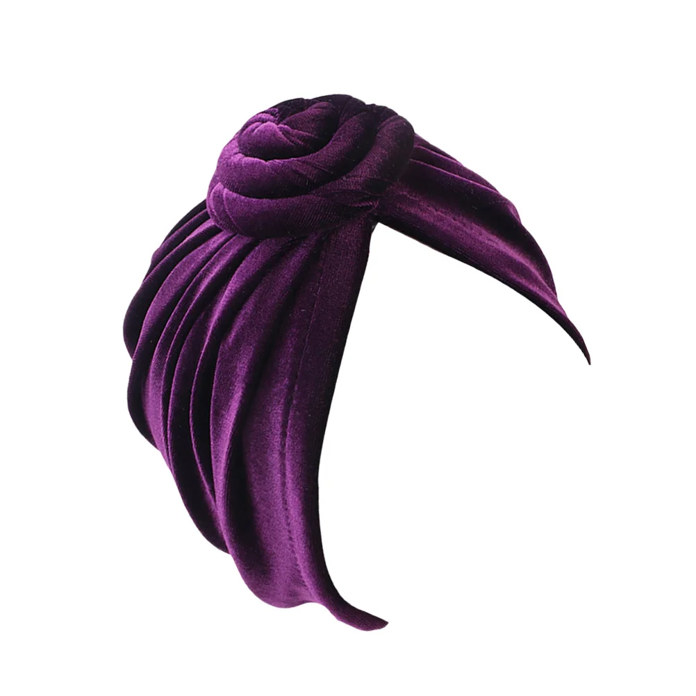 

Hat Bohemian Kerchief For Women Shower Cap Breathable Elastic Headwear National Style National Style Kerchief Hair Bonnet