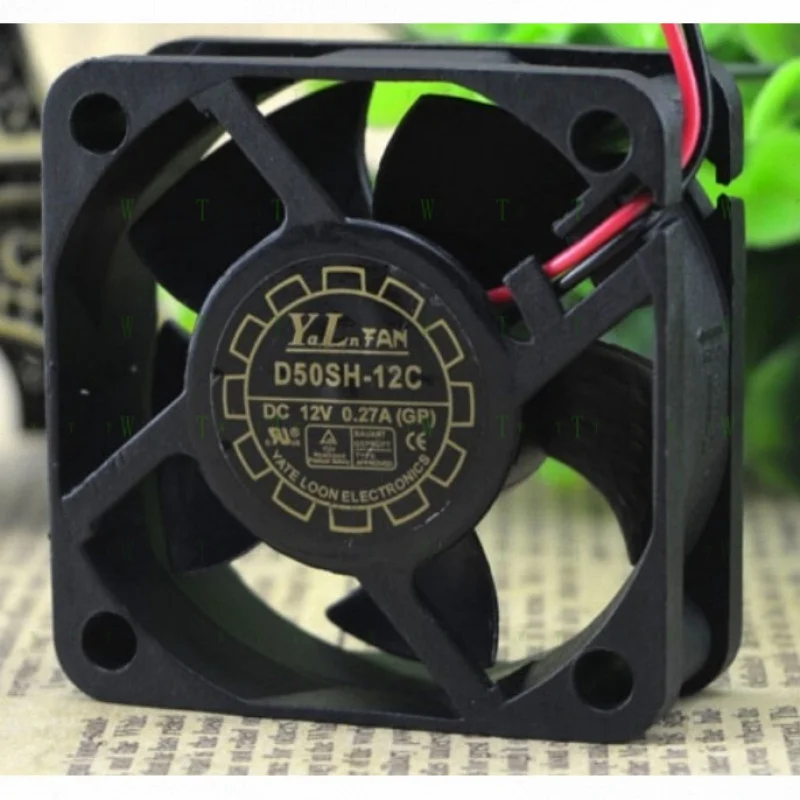 

H 1 pcs Y. L.FAN D50SH-12C 5020 12V 0.27A 5CM cooling fan