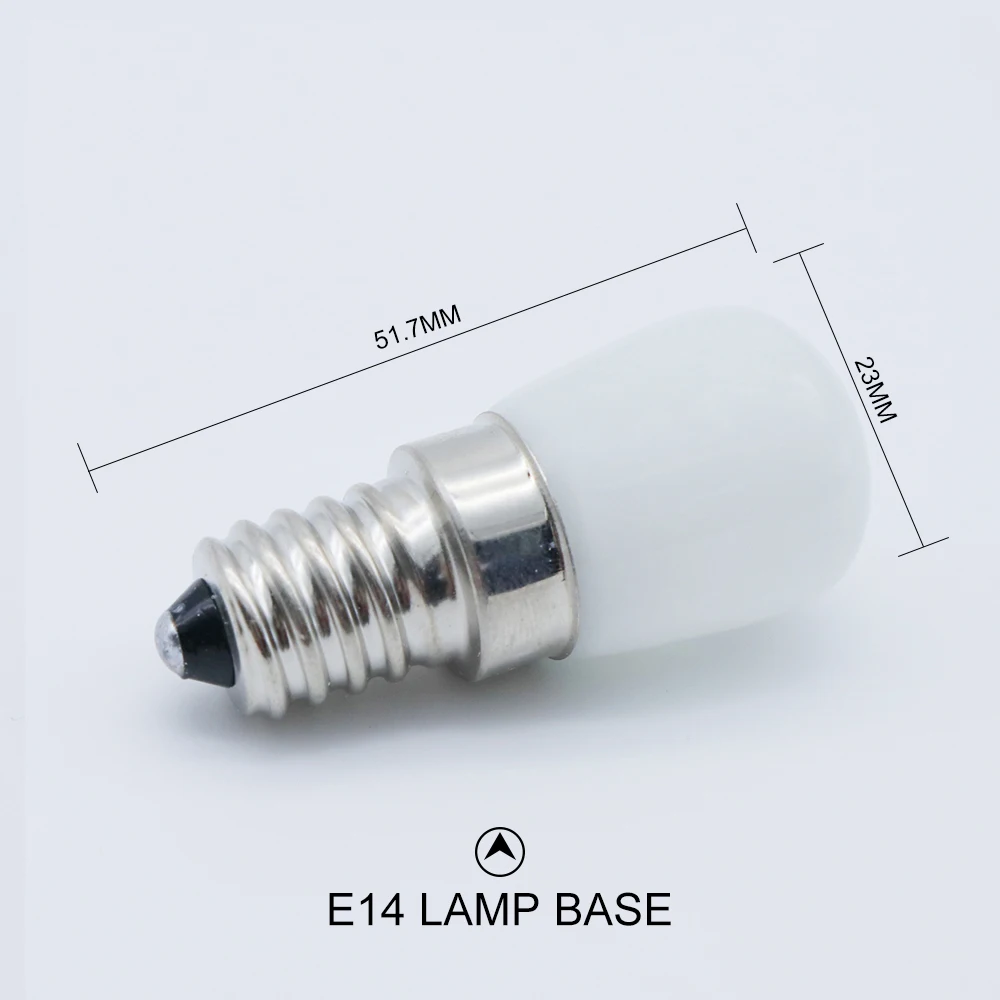 E14 LED Light Bulb 3W220V Mini Refrigerator Lamp for Home Decoration