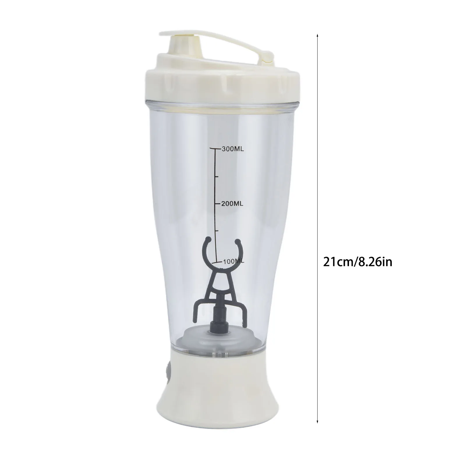 전기 믹싱 컵 간단한 350ml 커피 우유 쉐이킹 병 자동 셰이커 컵