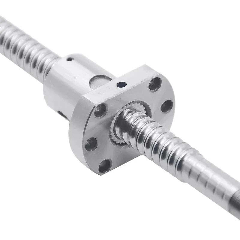 LIJUN Ball Screw kit SFU1604 SFU1605 SFU1610 SFU2004 SFU2005 SFU2010 SFU2504 SFU2505 SFU2510 With Single Nut End Machined CNC