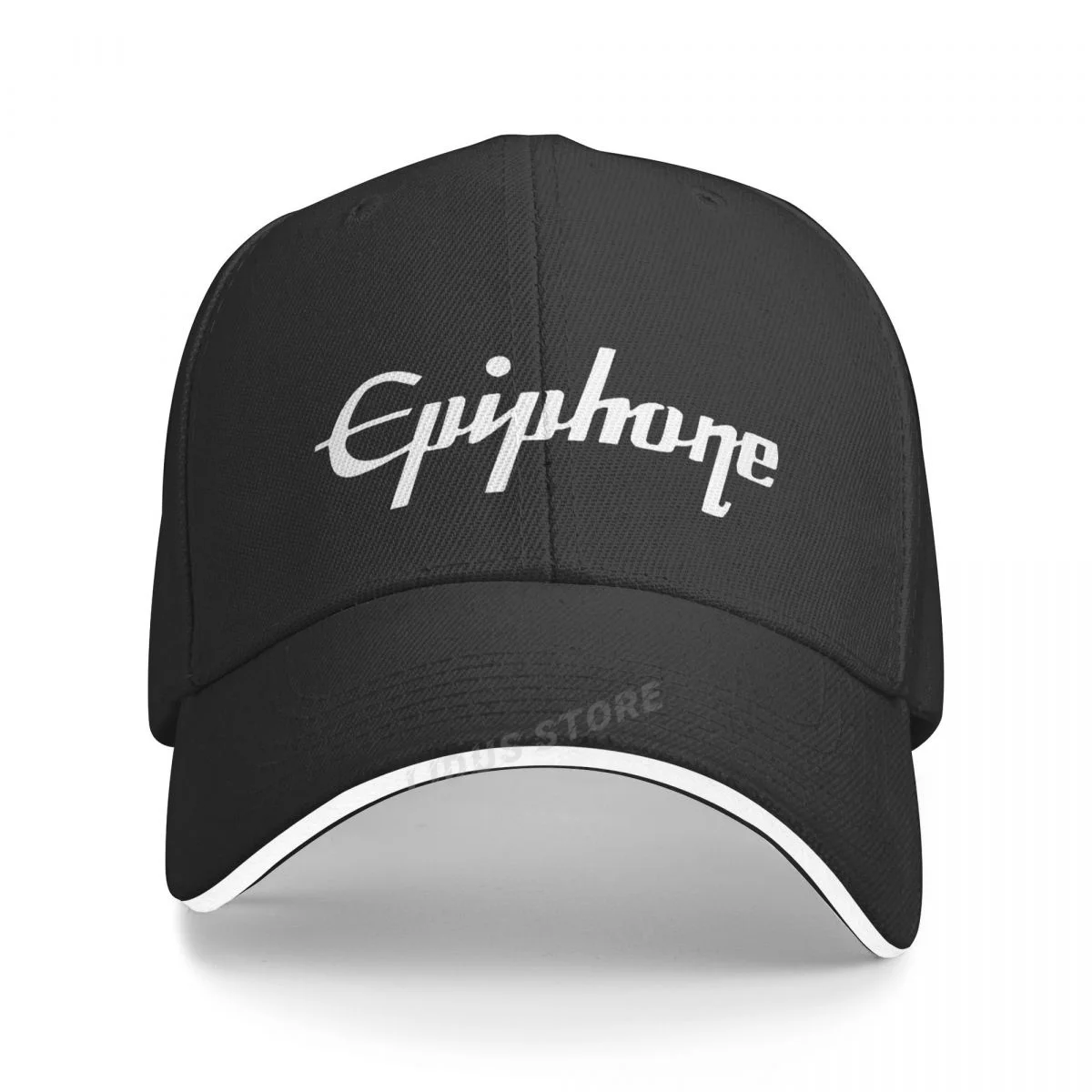 New Popular Epiphone Guitars Logo Unisex Baseball Cap Fashion Brand Guitar Lover Hat Men Women Adjustable Music Cap