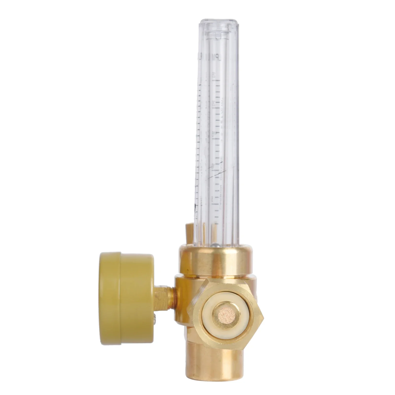 All Brass  Argon/CO2 Mig Tig Flow Meter Gas Regulator Gauge Welding Weld 0-60CFH W21.8 x1/14\