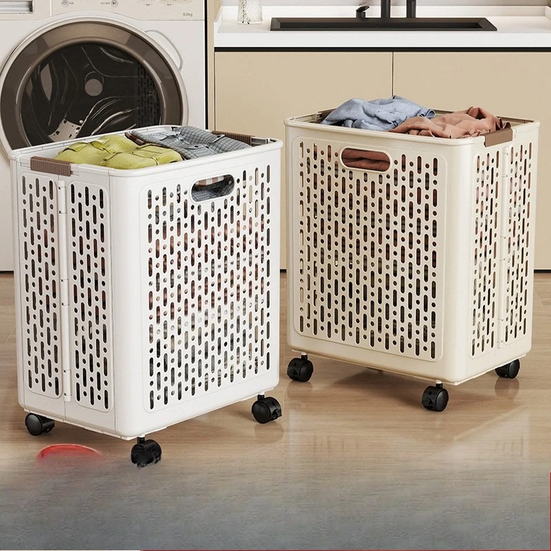 

Dirty clothes basket, foldable storage basket, laundry basket, bathroom, bathroom, clothes storage artifact