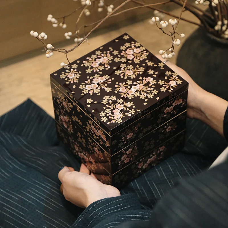 Caja de Joyas Japonesa de Laca Yamanaka 2026, Nueva, de Lujo, Gran Capacidad, Regalo de Boda