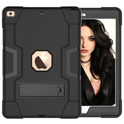 Armor Stand Shockproof Kids Tablet Case for IPad Air 10.2 10.5 11 12.9 Inch 2021 I Pad Pro 9.7 Mini 6 5 4 3 2 7th 8th 9th Cover