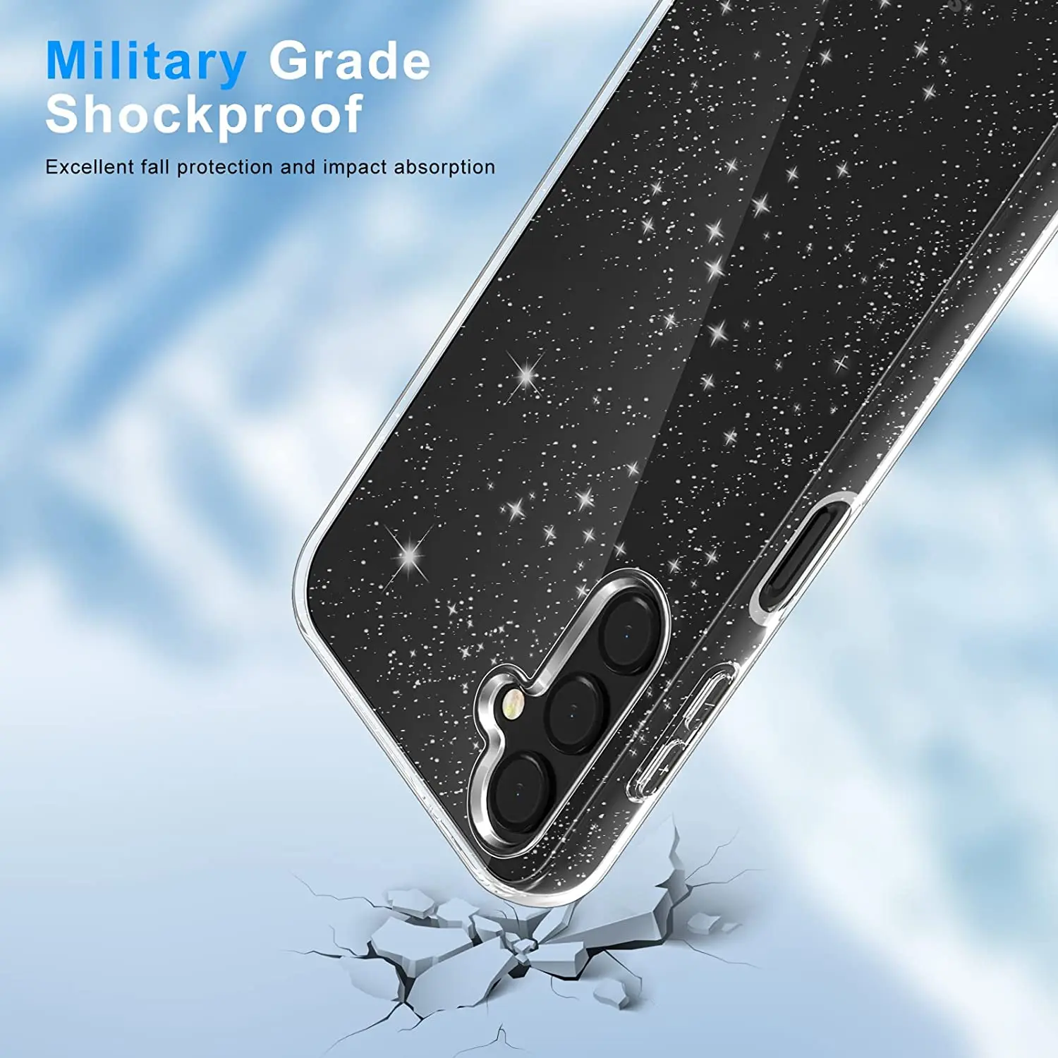 Glitter Case for Samsung Galaxy A55 A35 A14 5G A34 A54 S25 S23 Ultra S24 S22 Plus S21 FE S20 A53 A33 A32 Phone Cover Accessories - náhled 5