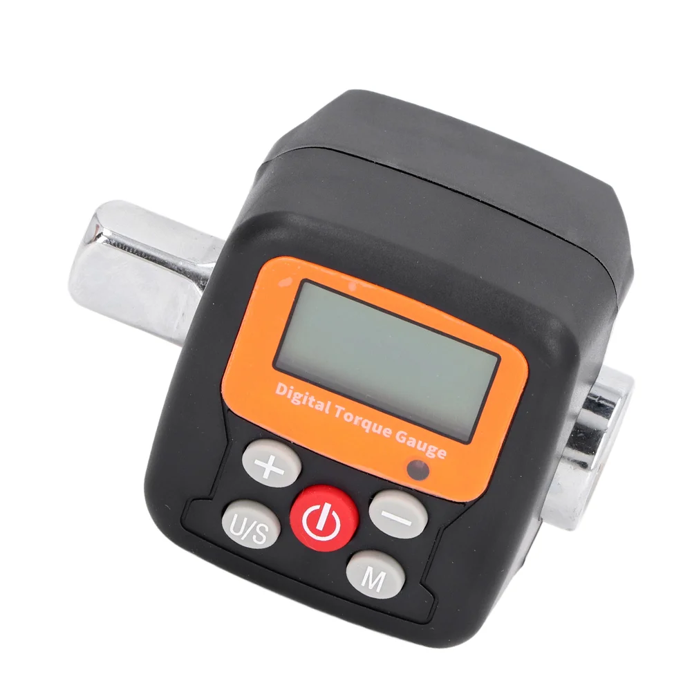 1pc Digital Torque Meter Torque Wrench Four Units 0.1Nm 6 To 200N·m Digital Torque Meter Adapters For Bike Car Repair Tools