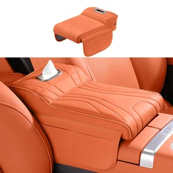 Car Armrest Box Height Pad Tissue Box Fit For Chery Jetour Traveler T2 2023 2024 2025 Car Center Console Storage Bag Accessories