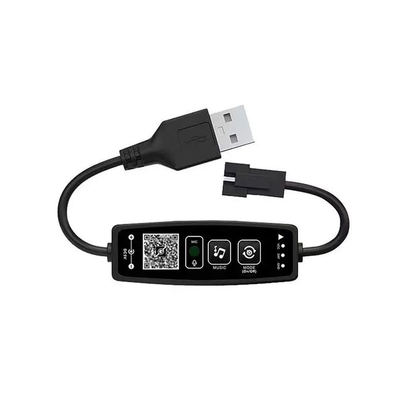 A01F-WS2811 WS2812B LED Controller Bluetooth Music 28Keys Remote Control For Individual Addressable RGB Strip Light