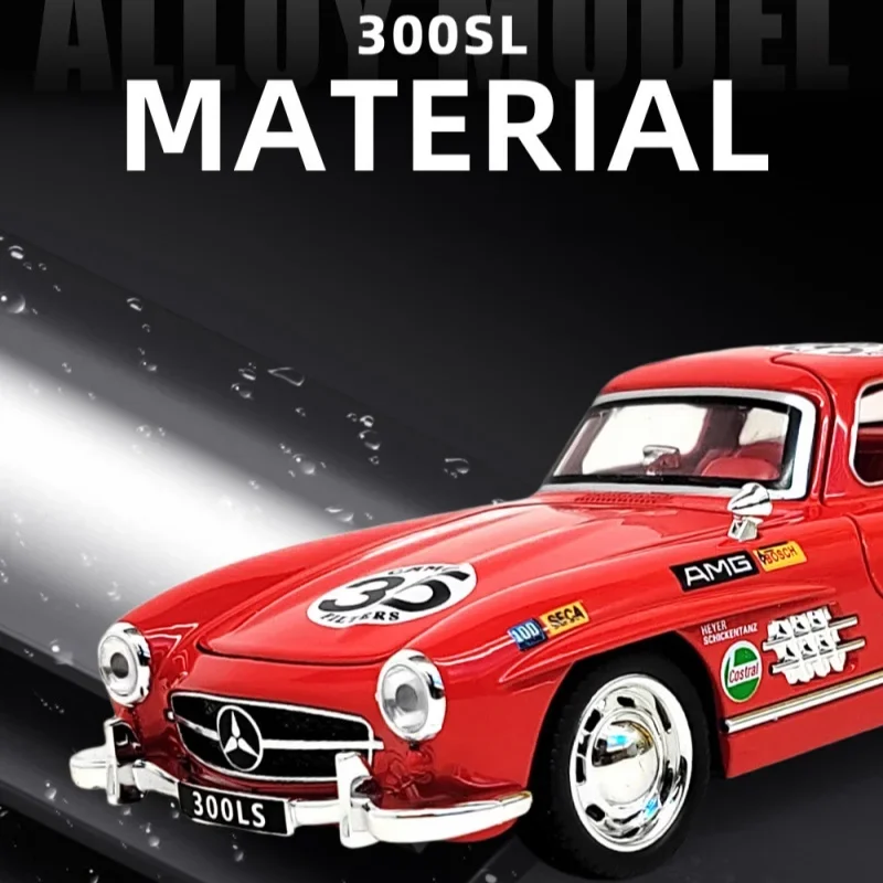 1:32 mini 300SL  Sports Car Collection Model Toy Gift