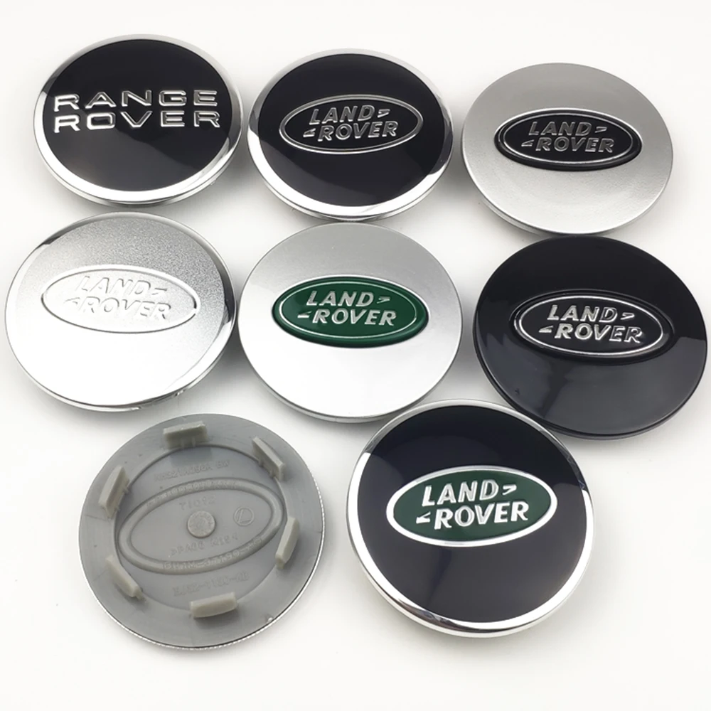 Original Car Wheel Center Hub Cap Covers Badge For Landrover SVR Discovery Velar Evoque Range Rover L322 L405 L551 P250 L320 LR2