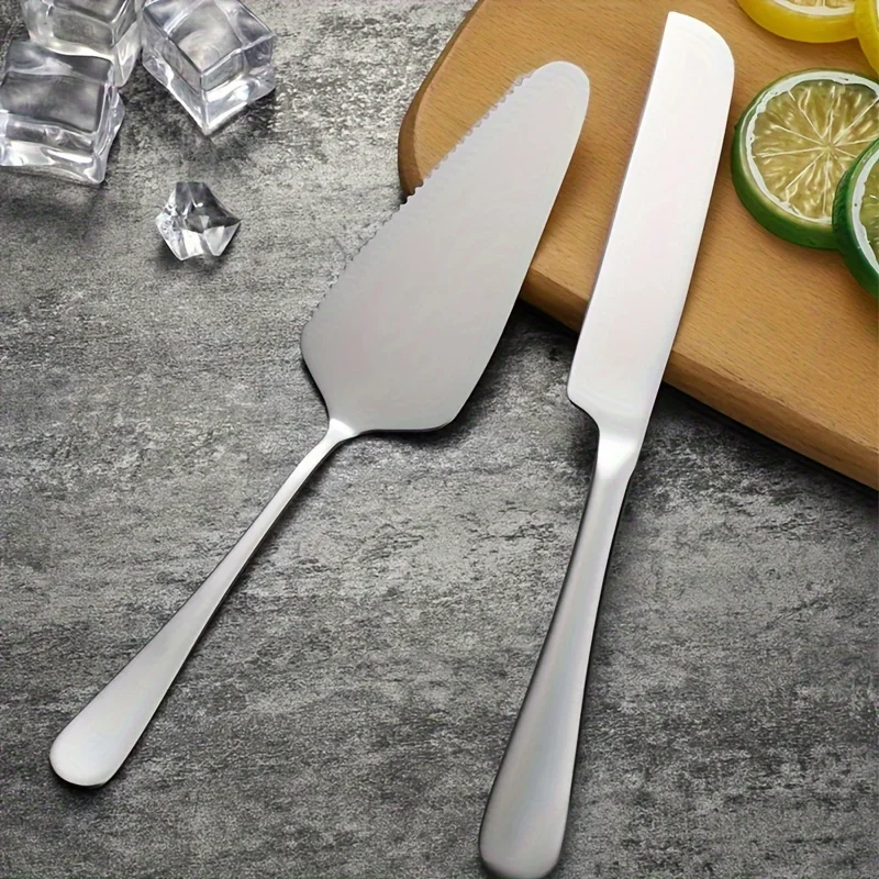Stainless Steel Cake Server Set 2