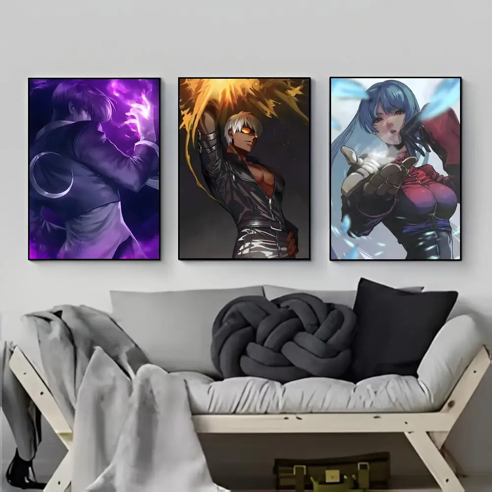 Game Fighting T-The King Of Fighters Poster Elegant Indoor Artwork Design & Contemporary Home Decor