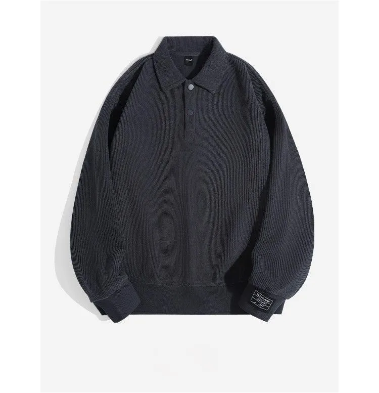 

Вафельный вязаный свитшот без шапки, женская зимняя одежда для женщин, всесезонная универсальная базовая спортивная одежда для тренировок, уличная мода