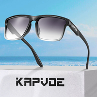 KAPVOE New Fashion Retro Style Outdoor Bicycle Cycling Polarized Sunglasses Men Women Camping Vacation UV400 Protective Glasses