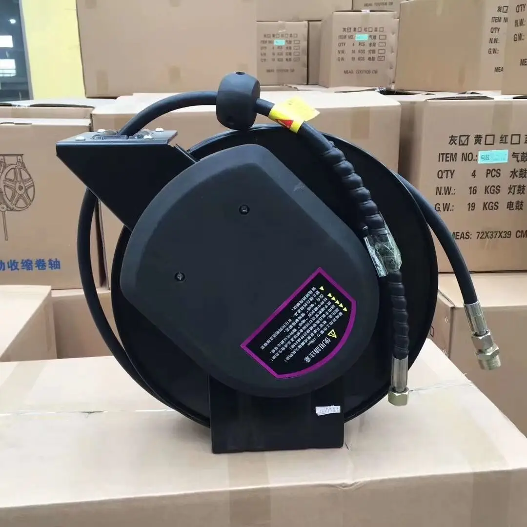 Automatic stainless retractable auto water hose reel