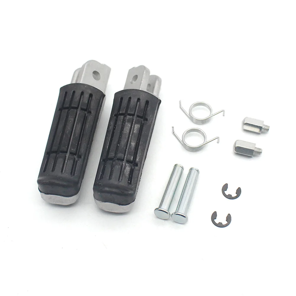 Motorcycle Front Foot Pegs Rests Footrest Pedals for YAMAHA BT1100 Fazer 700 FJ1200 FJR1300 ABS FZ1 FZ6 FZ6R FZR600