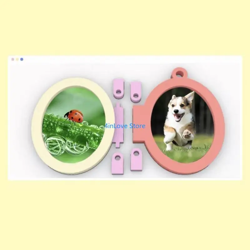 

T4MD брелок силиконовая форма подвески подвески форма из смолы сердце/овальная форма для литья из эпоксидной смолы для поделок