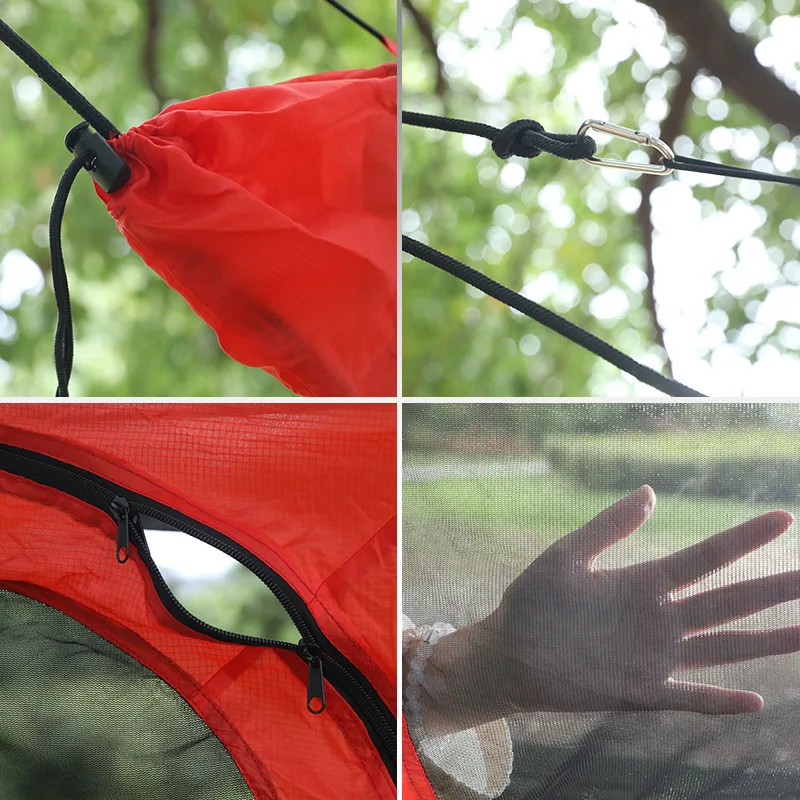 Portable Hammock Mosquito Net Bug Net Fits All Outdoor Camping Hammocks