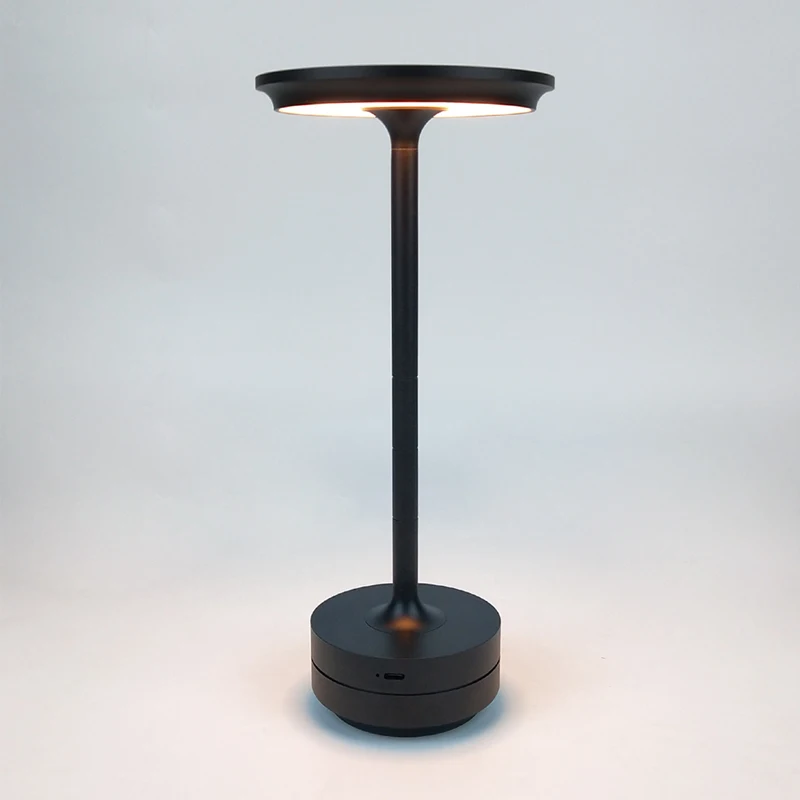 cordless led rechargeable  table lamp cordless Charge 6 lamp charging plates at a time restaurant battery table lamp