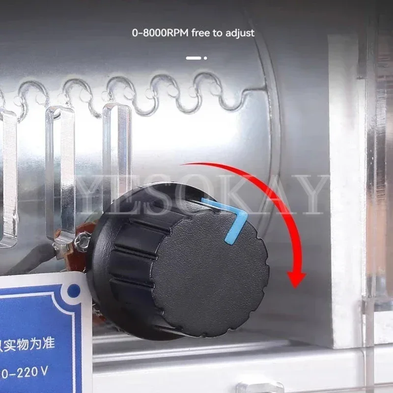 Mini torno ASJ-001 para carpintería, herramienta multifuncional para el hogar, rectificado y pulido de cuentas