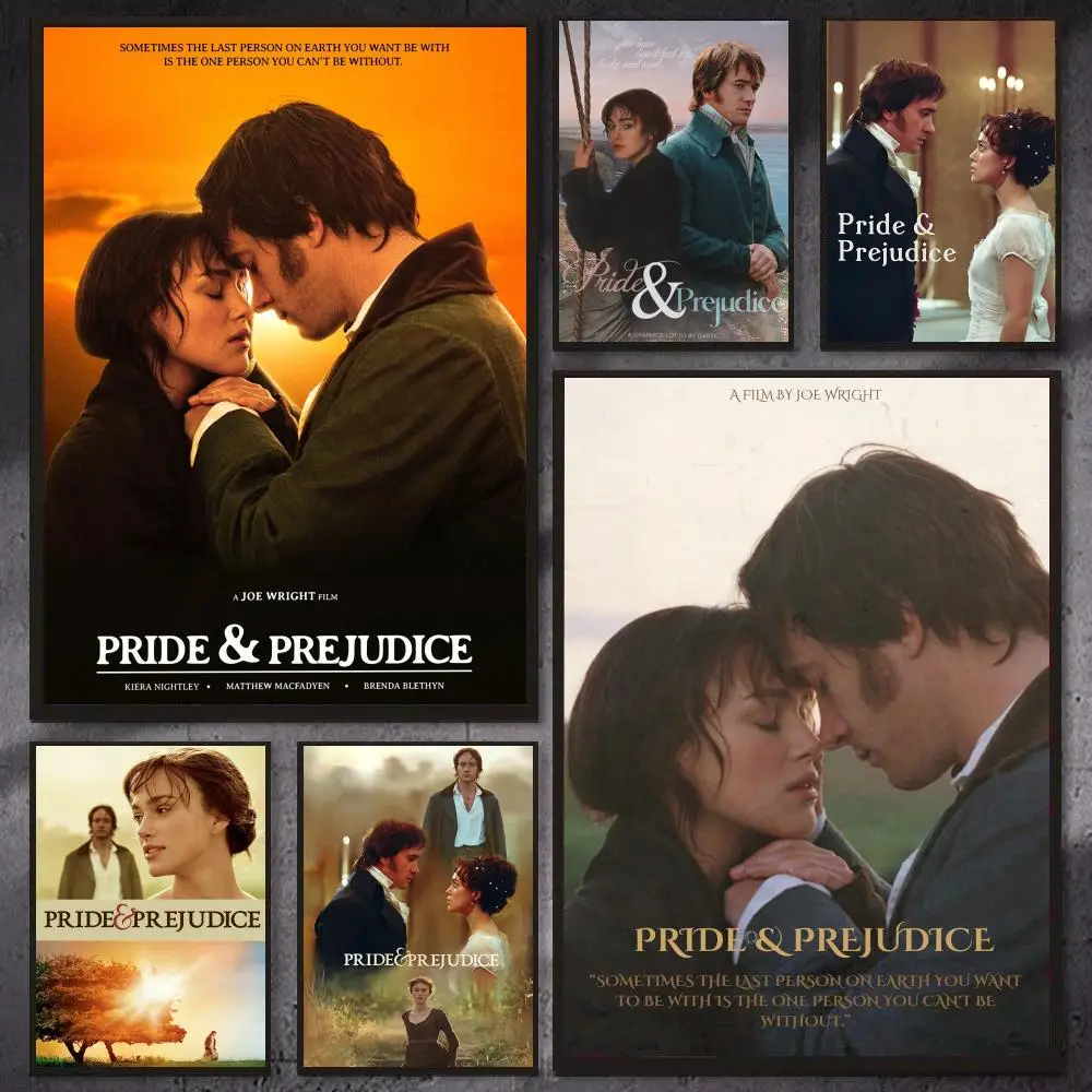 Classic Movie P-Pride Prejudice Poster PP Wall Decor Posters Celebrity Art Prints Aesthetic Wall Art Bedroom Office Home Gift