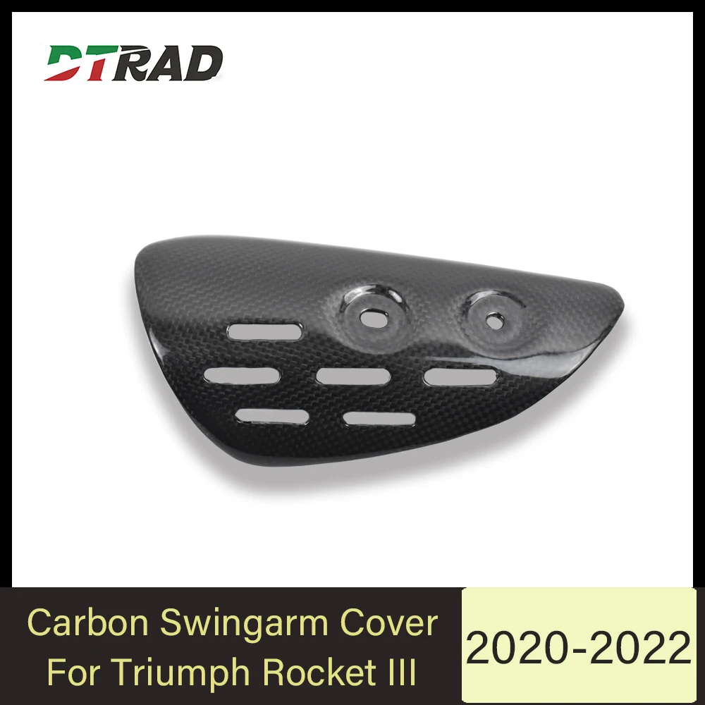 

Motorcycle Swingarm Cover For Triumph Rocket III Rocket3 2020 2021 2022 Carbon Fiber Swing Guard Arm Fairing in Twill Gloss