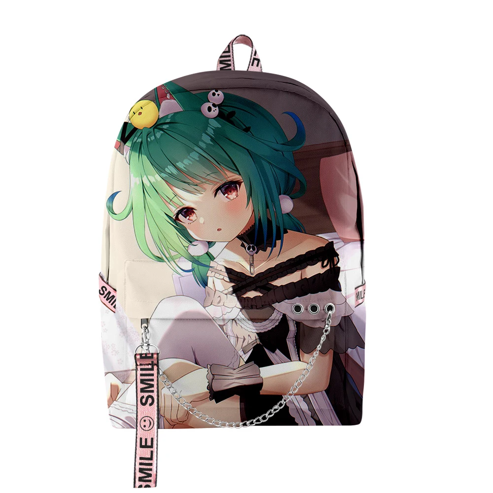 คลาสสิกยอดนิยมโฮโลลีฟ อุรุฮา รุเชียกระเป๋านักเรียนยูนิเซ็กส์พิมพ์ 3 มิติอ็อกซ์ฟอร์ดกันน้ำโน้ตบุ๊คมัลติฟังก์ชั่นกระเป๋าเป้สะพายหลังเดินทาง