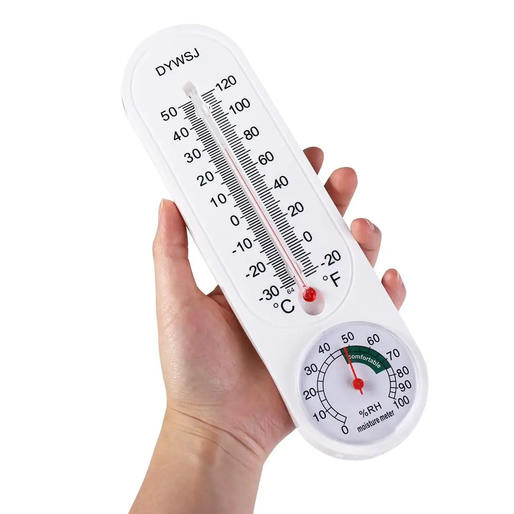 Thermometer Hygrometer Temperature Humidity Meter Temperature Humidity Gauge Hanging Thermometer Breeding Thermometer