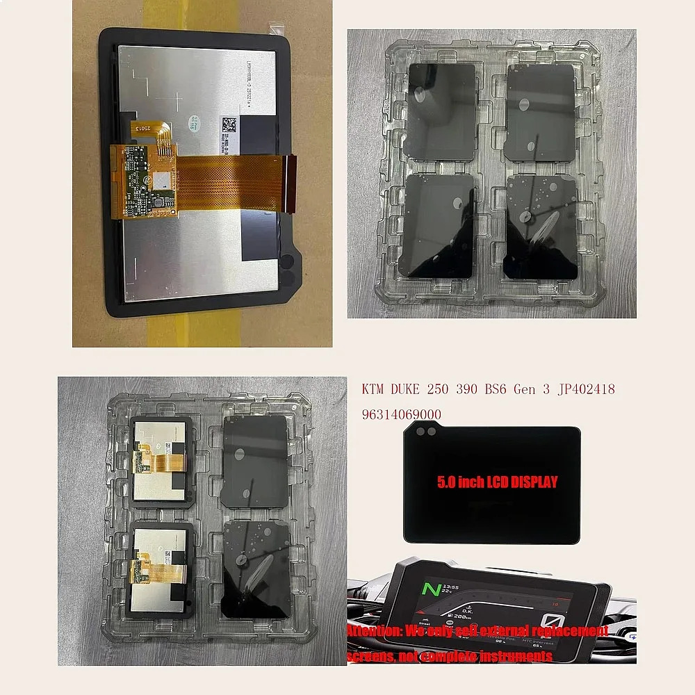 LCD Display for KTM DUKE 990 790 890 1390 Speedometer Dashboard 22114069000