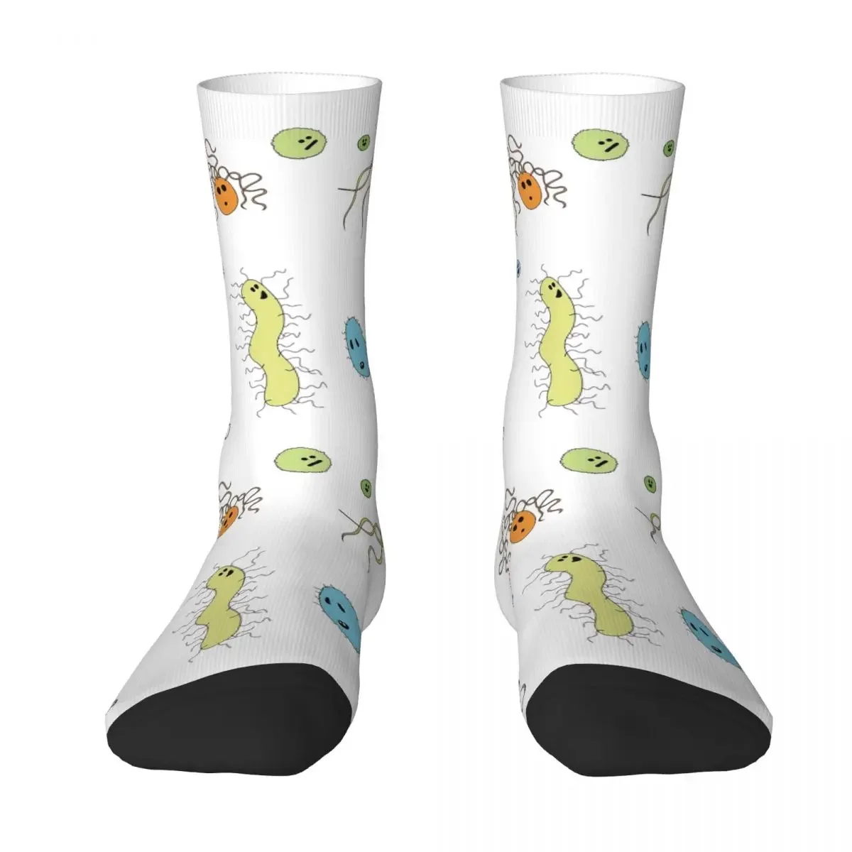 We're With Stupid (Smart Microbes) - For Light Socks Harajuku Quality Stockings All Season Long Socks Accessories for Unisex